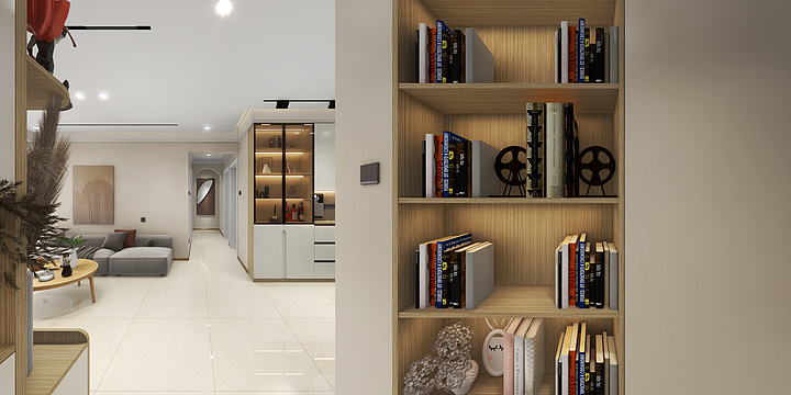 Mr武设计-大运城邦91㎡3室-装修设计方案