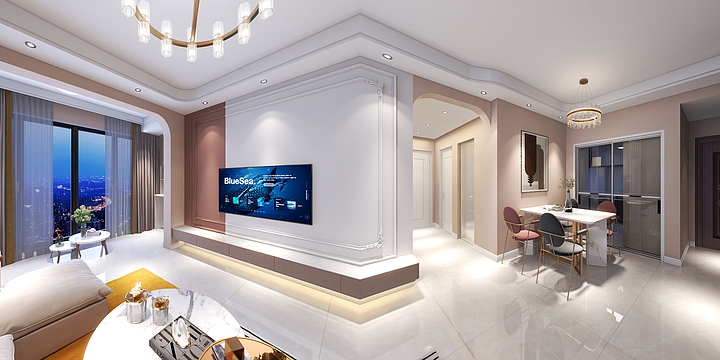 全案设计丨L-远达E区27-22-1--装修设计方案