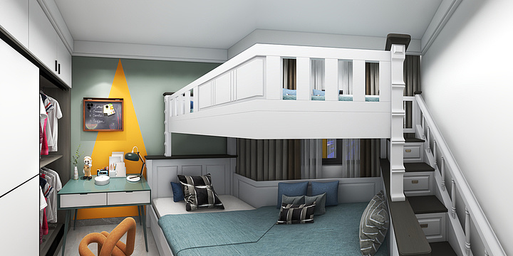 福满之-翰林吴府三居-装修设计方案