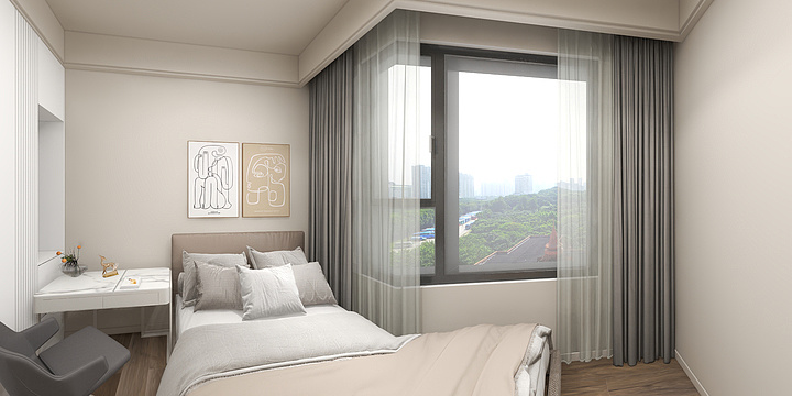 效果图室内设计-澜台府2-2-202施工图2-装修设计方案