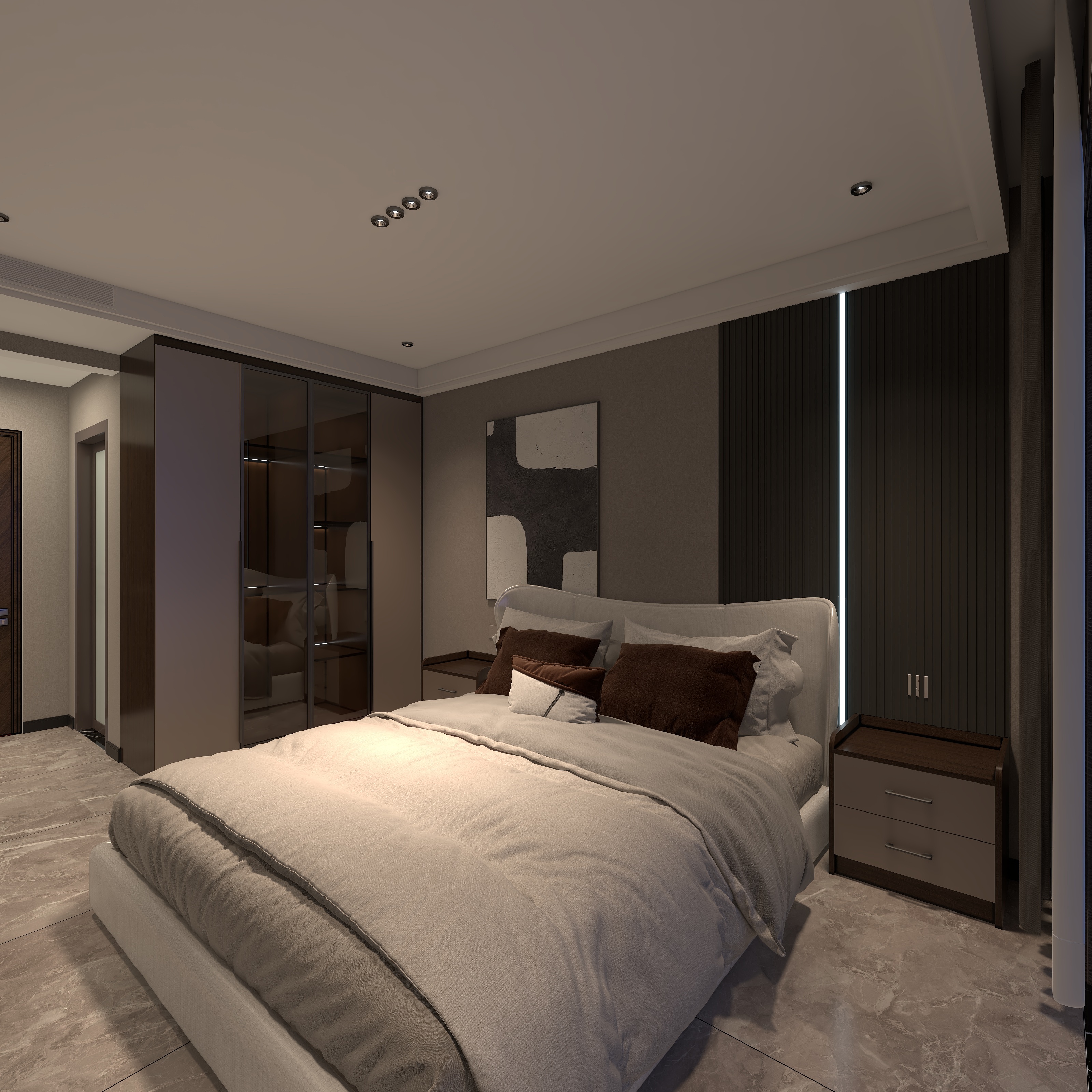 巨鑫达装饰设计-sss中央公园29层-装修设计方案