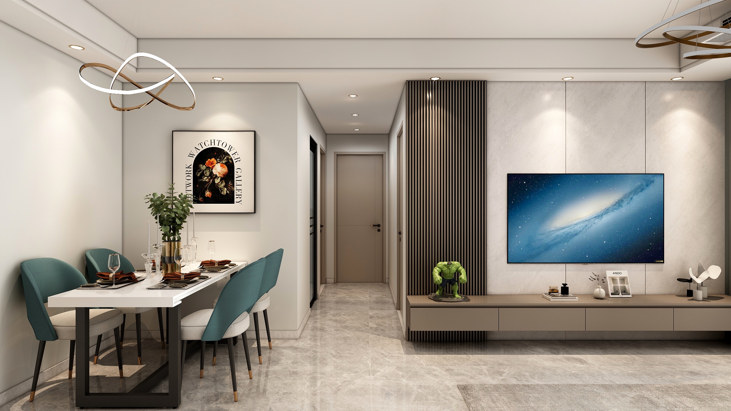 邓工123456-87㎡2室-装修设计方案