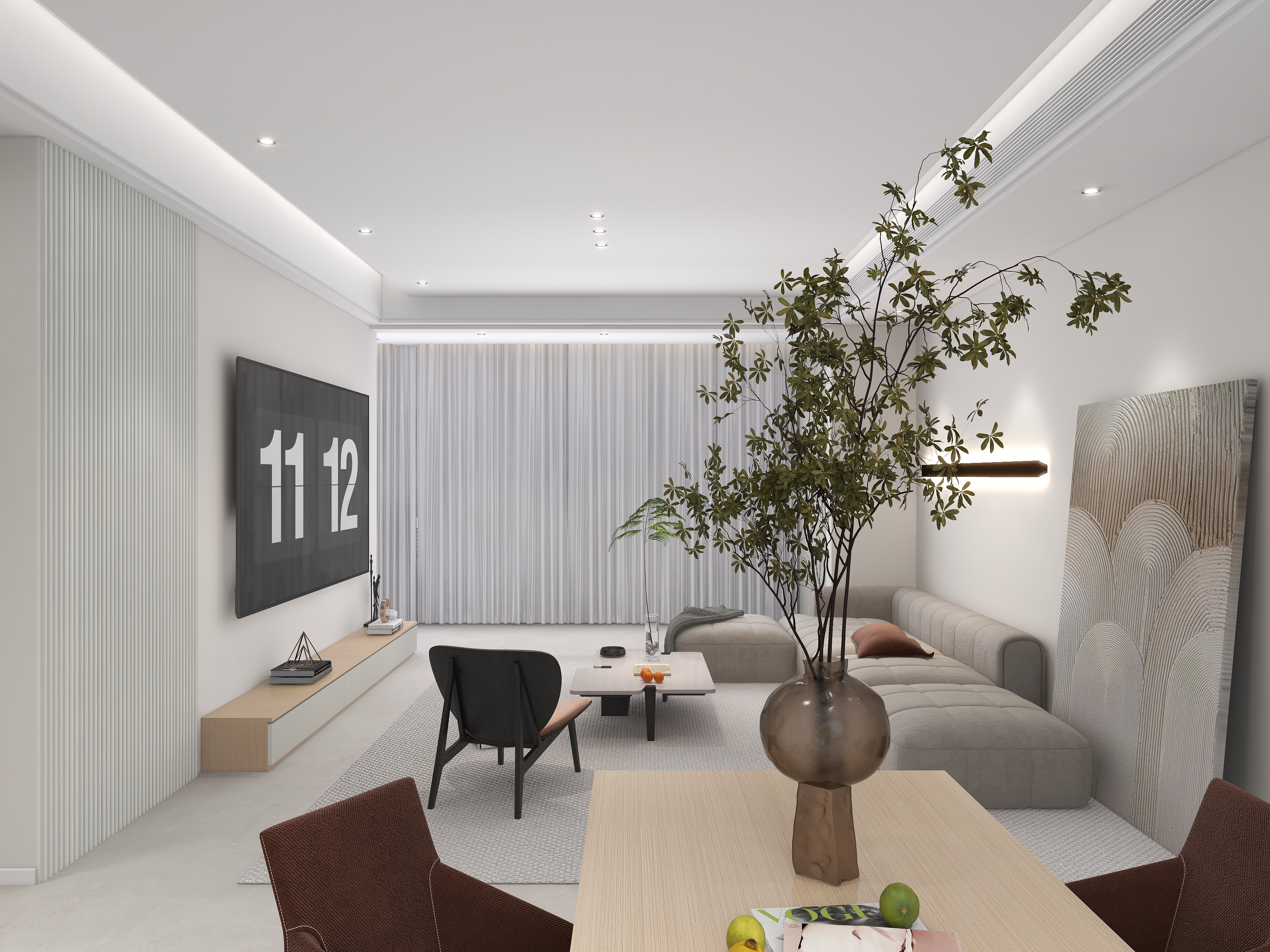 莱州美宜佳装饰-紫云兰亭8号楼2单元402-装修设计方案