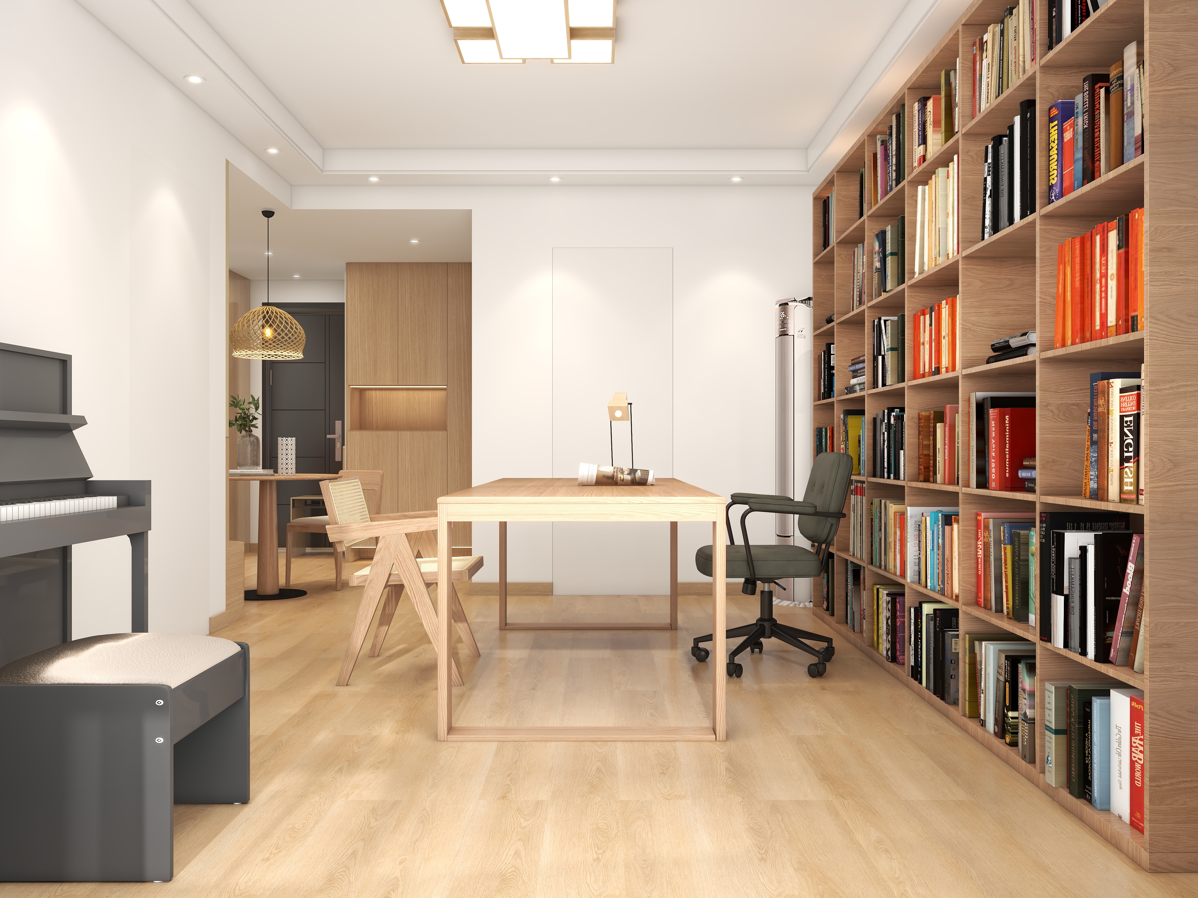 李佳洋-日式风装修效果图