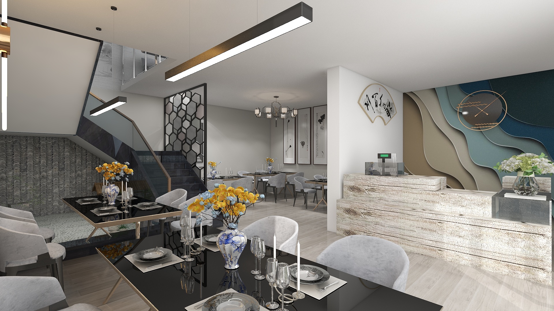 心劫UXBT-雅舍餐厅-装修设计方案