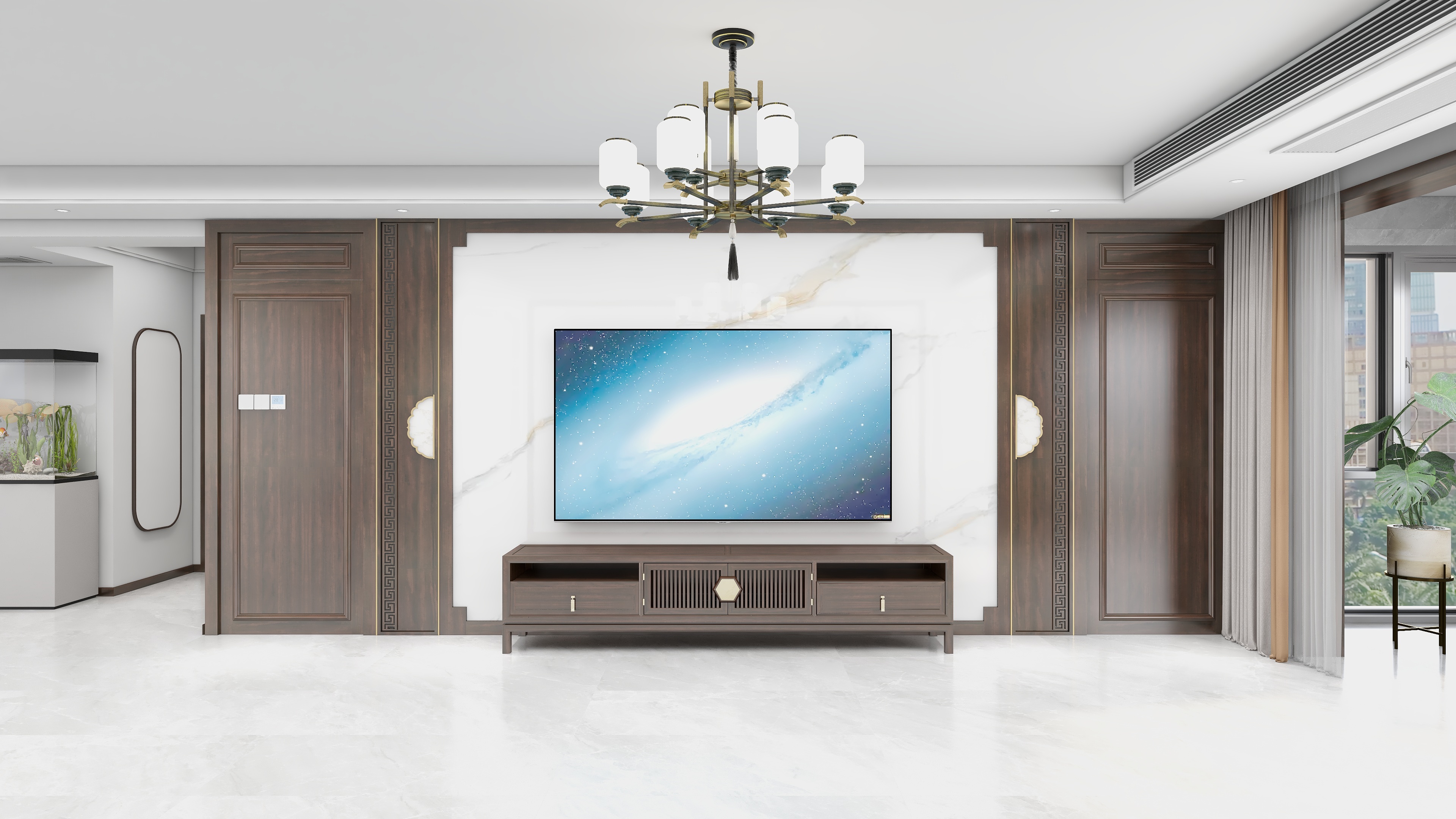 设计师阿柒-新中式-铭辰雅苑-装修设计方案