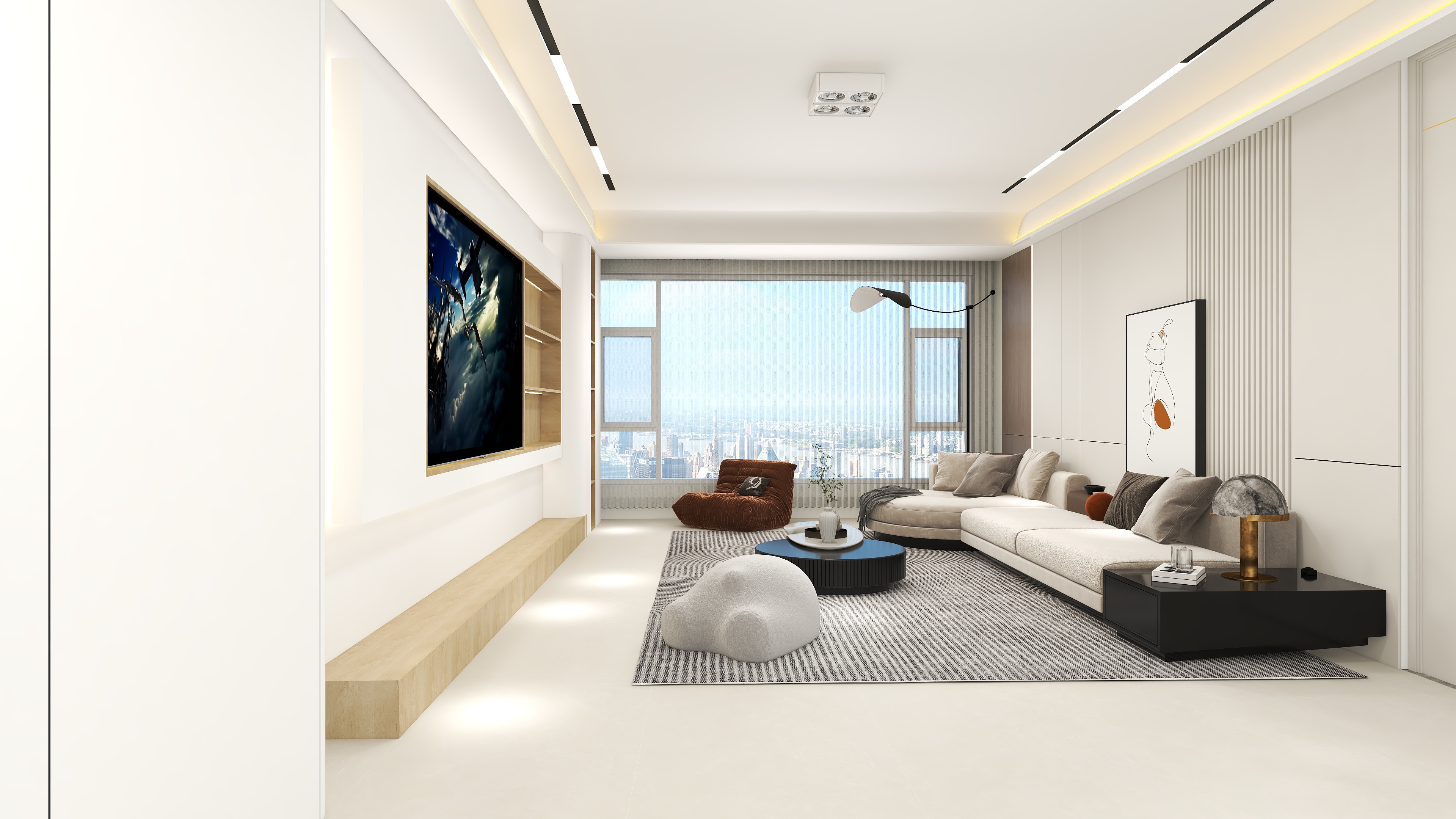 设计师孙德志-主案设计王娜|金地-装修设计方案