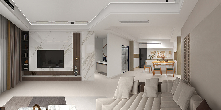 设计designerLI-104㎡3室-装修设计方案