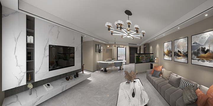 三棵树小森板.陈-学府壹号院-装修设计方案