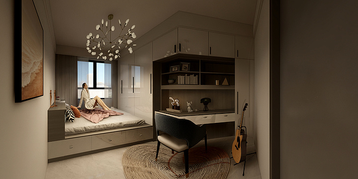 武安逸品装饰-儿童房踏踏米-装修设计方案