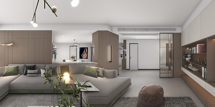 全案设计123-翠岛花城兰芷苑8-302-副本-装修设计方案