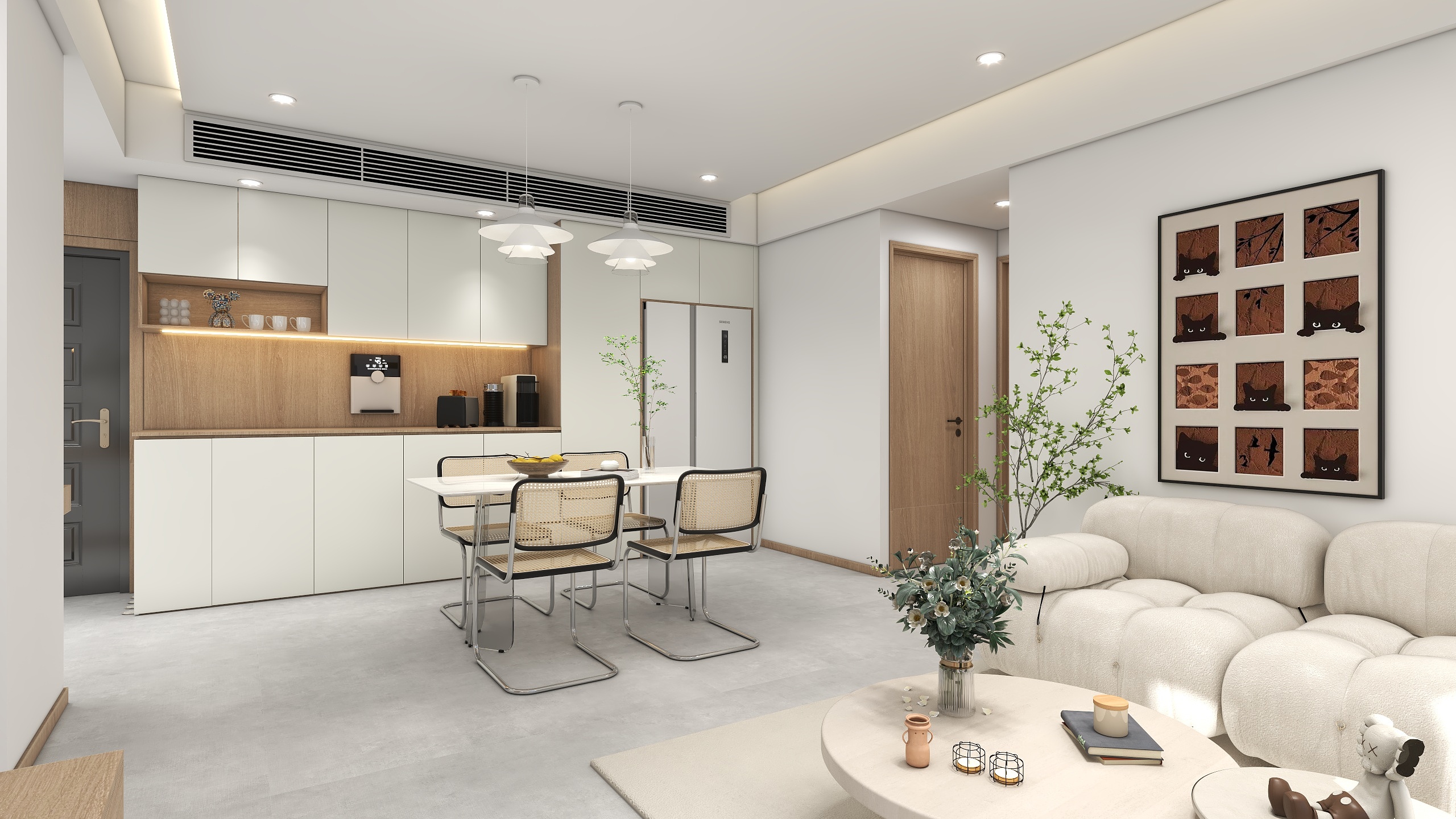 LLUBIUE-象山中心原木三室-装修设计方案