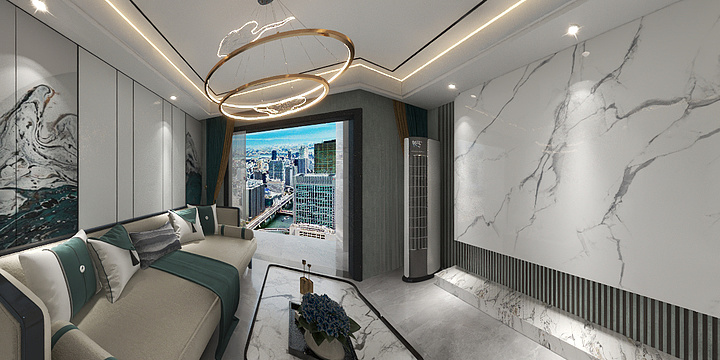 op装饰设计-九里香畔15#806-装修设计方案