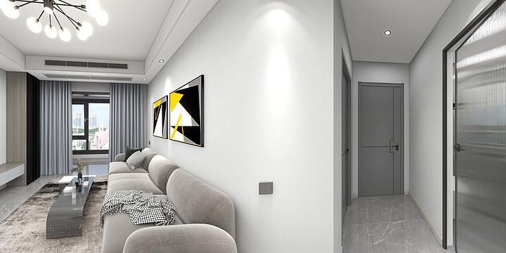 好仁装饰-梅亭佳园75平11栋乙单元1302室-装修设计方案