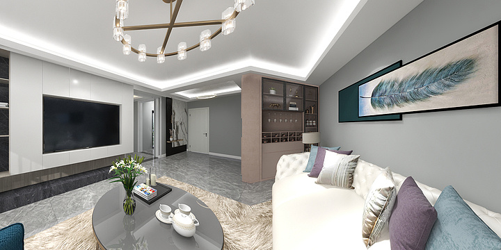 柒立方-润泽金地-装修设计方案