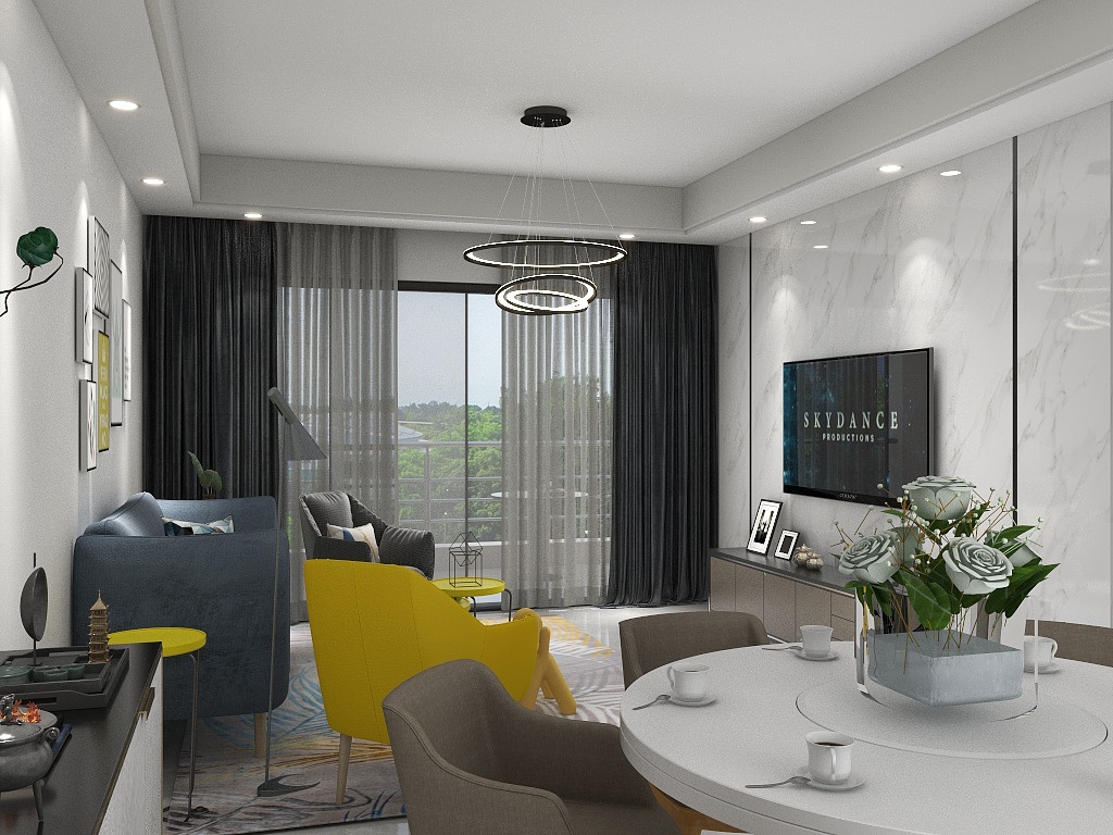 cat1-中海阅湖3号楼04酷-装修设计方案