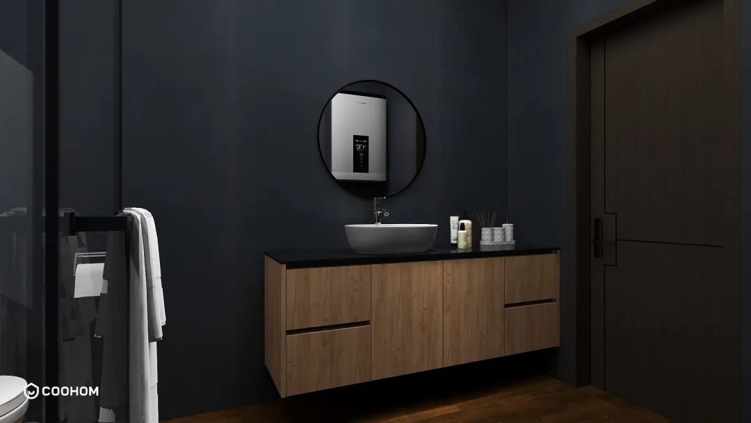 Khomyarchuk的装修设计方案:Ванна кімната