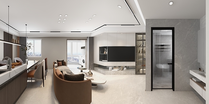 虚无只影-花漾紫郡-装修设计方案