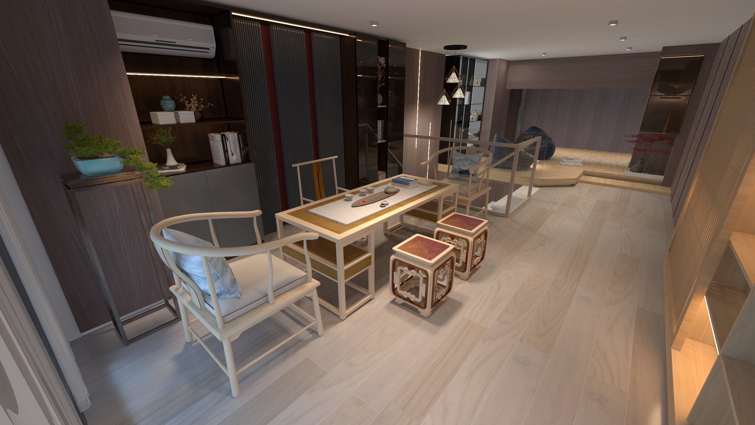 欧美斯高端定制居然之家4层-Loft公寓红星工作室（最终04版）-装修设计方案