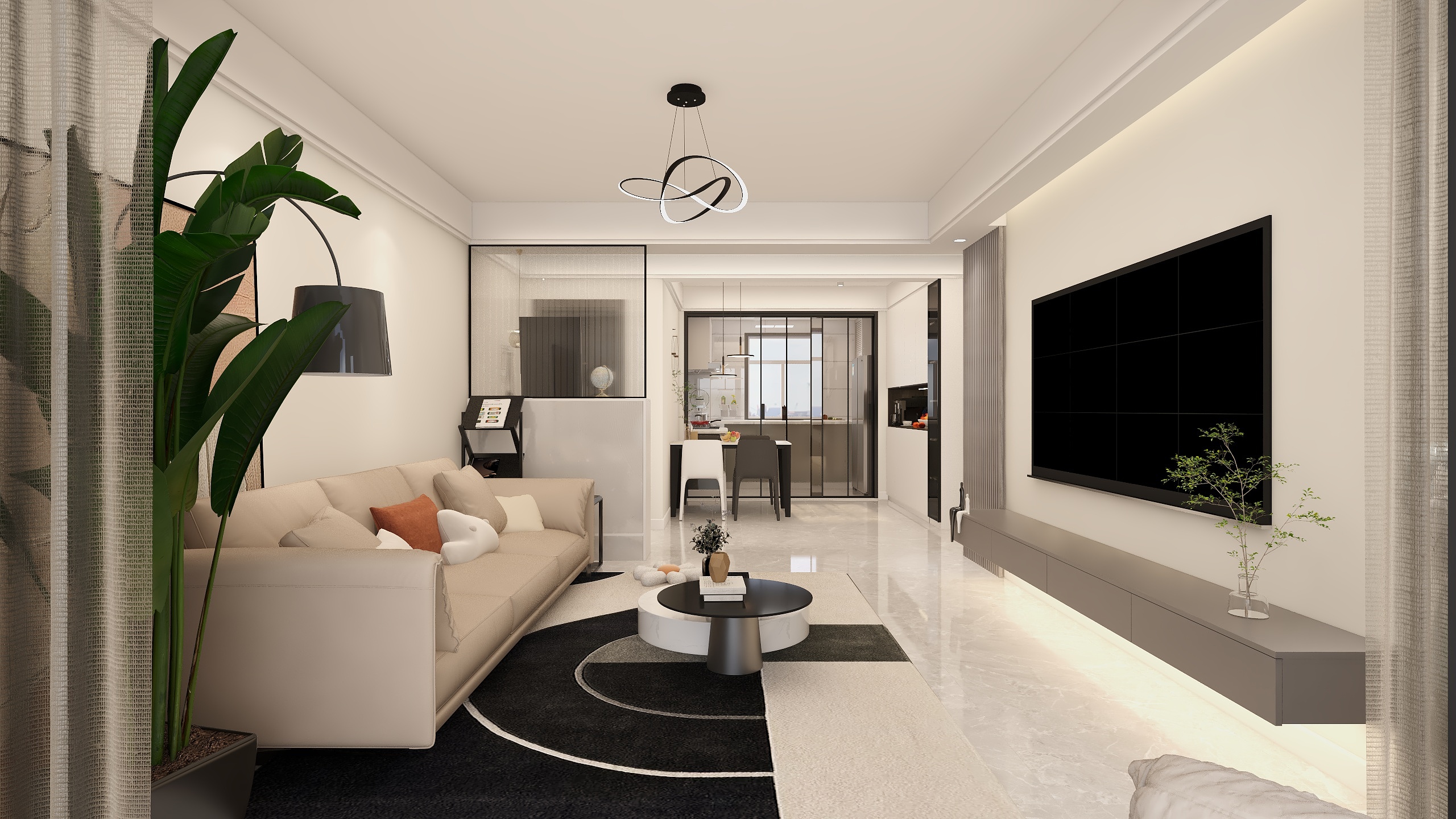 鎏卓装饰-展示专用-浦东世纪公园装修效果图