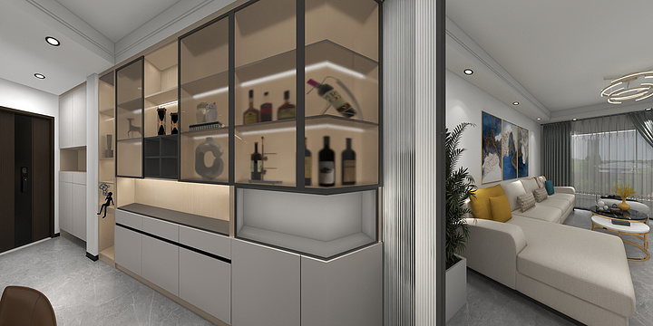 ALISA家居-山语华庭2-1906张小姐-装修设计方案