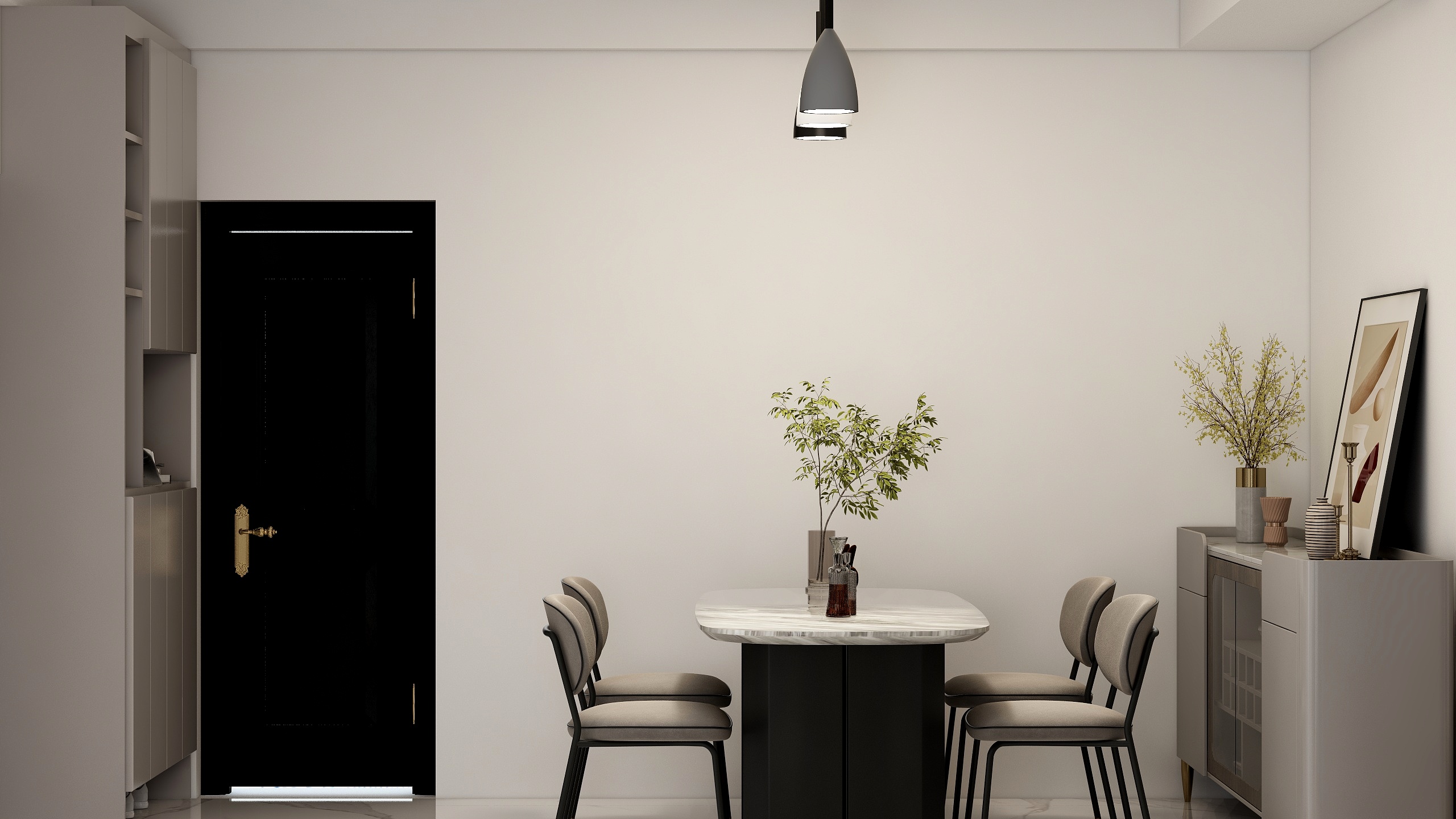 万春园-104㎡3室装修效果图