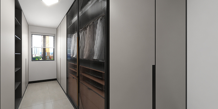 宝木先生-南苑三居室复古奶油风-装修设计方案