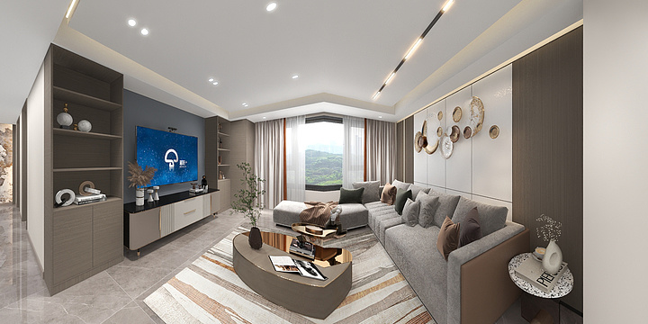 摩克曼设计工作室88万家橱柜衣柜-民发东津世纪城1区李会计-副本-2副本-副本-装修设计方案