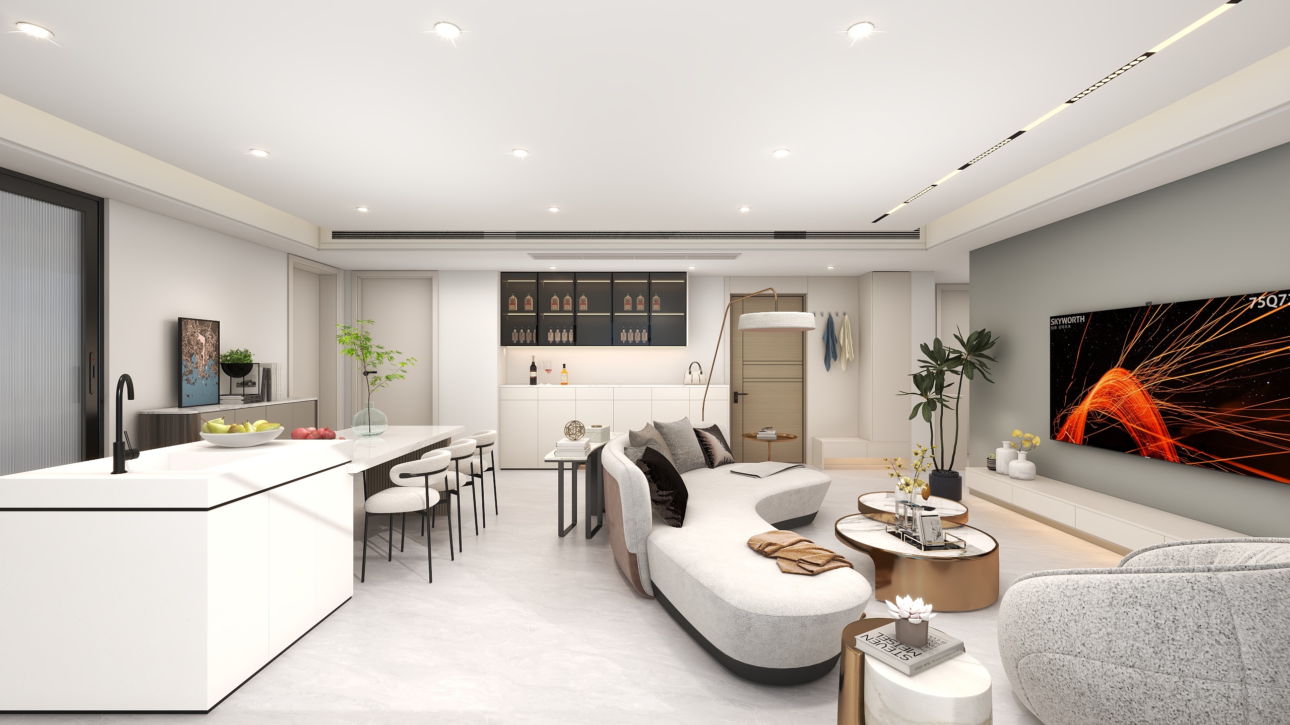 道东之隅Pan-150㎡4室-装修设计方案