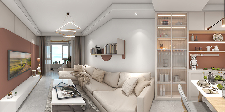 小小工设-海德公园81㎡3室-装修设计方案