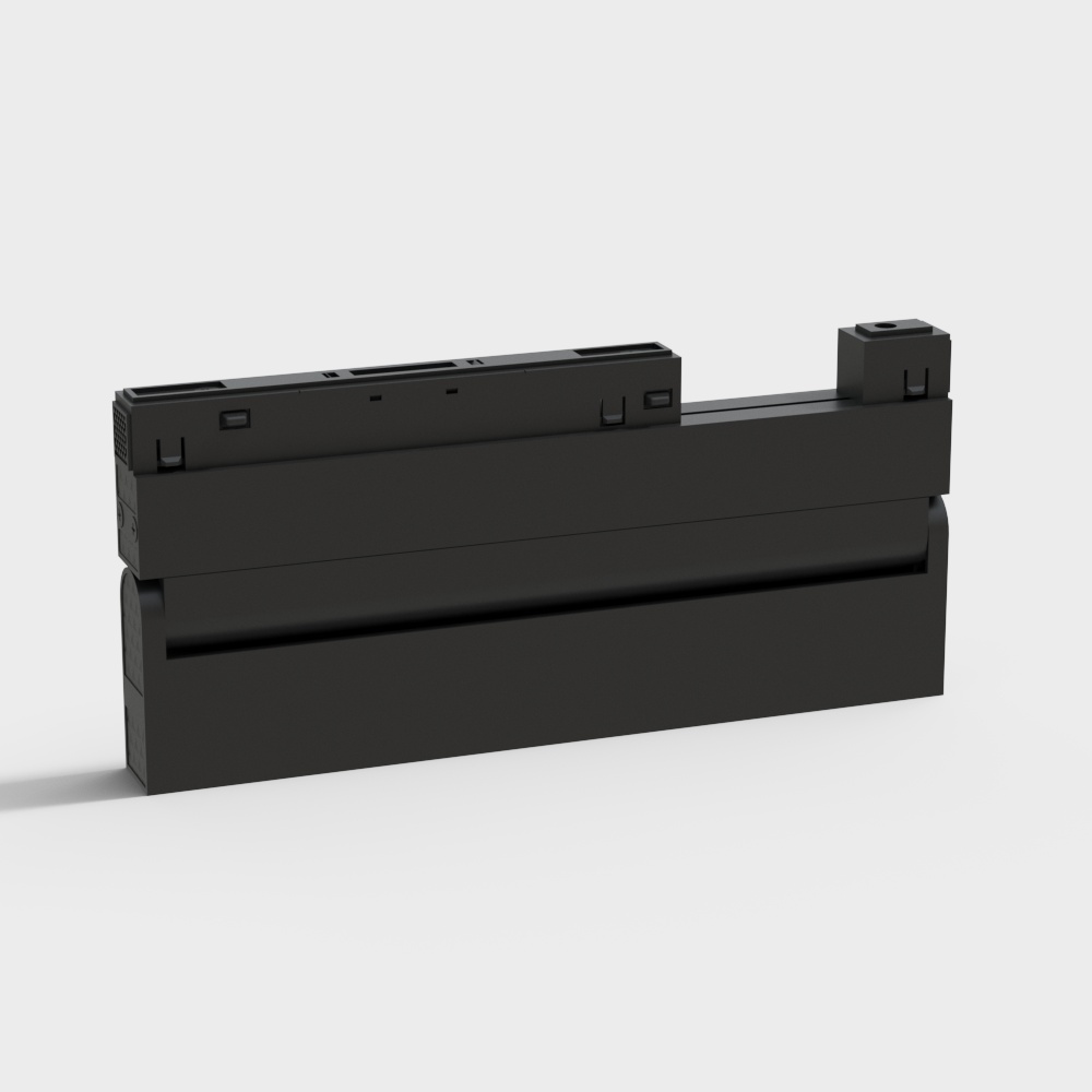 Yeelight Pro-E20嵌入式磁吸折叠射灯12头3D模型