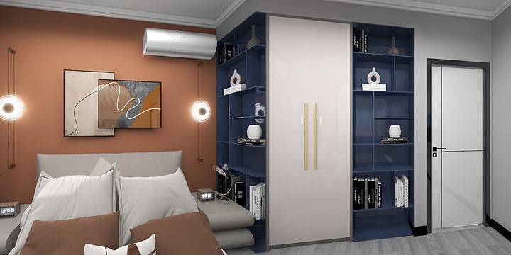 Jun太阳空间-帝景一号院付姐效果图-装修设计方案