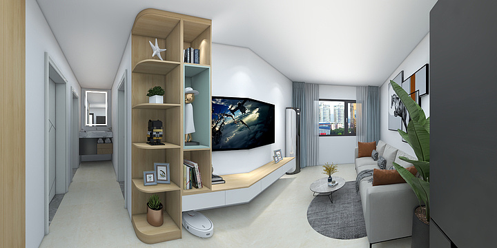 墨明夜-大成乐府-装修设计方案