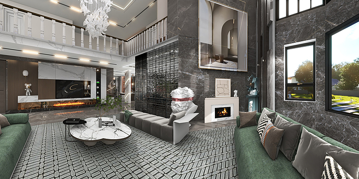 青眼juwM-穆天子山庄110号-装修设计方案