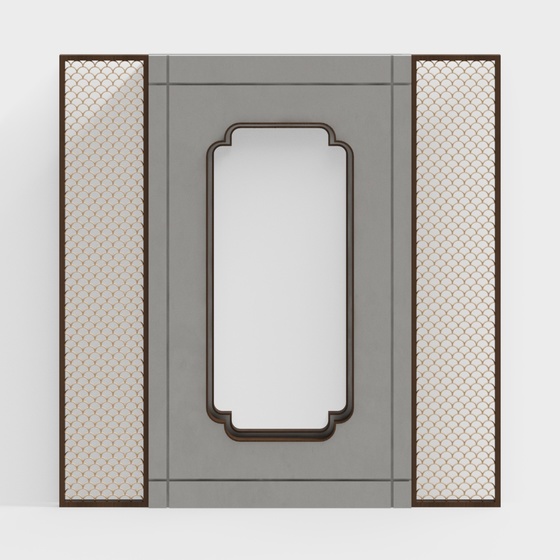 New Chinese style partition