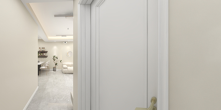 新日月装饰-大冰-邯郸小区赵局奶油风-装修设计方案