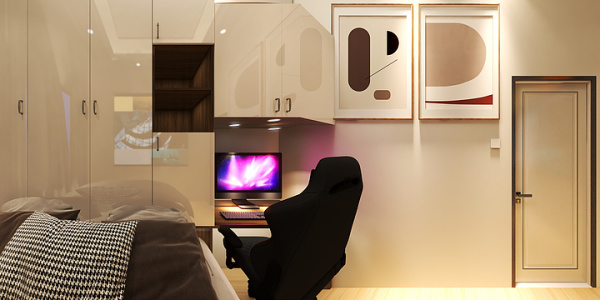 Dext.S的装修设计方案Small bedroom 