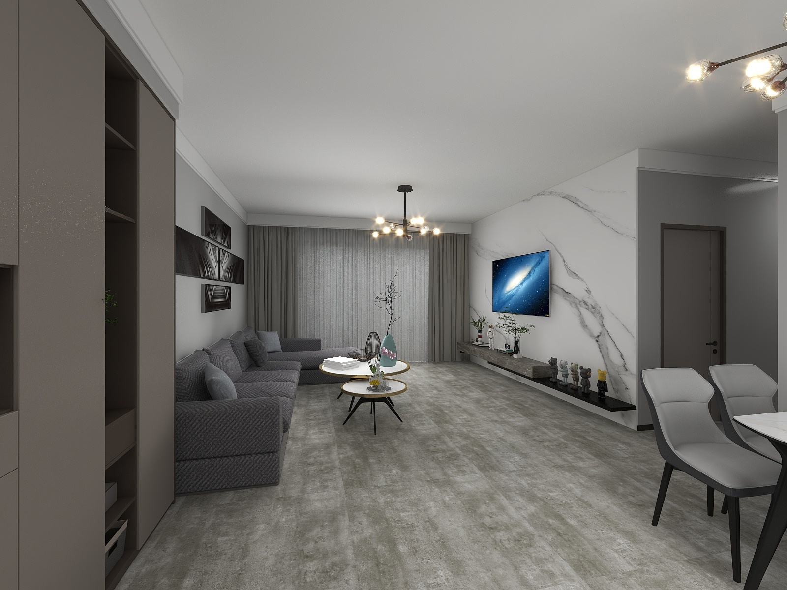 家靓装饰-观海印象110平方西户-装修设计方案