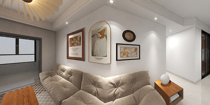 空间-表现-孔雀城六期6-602-装修设计方案