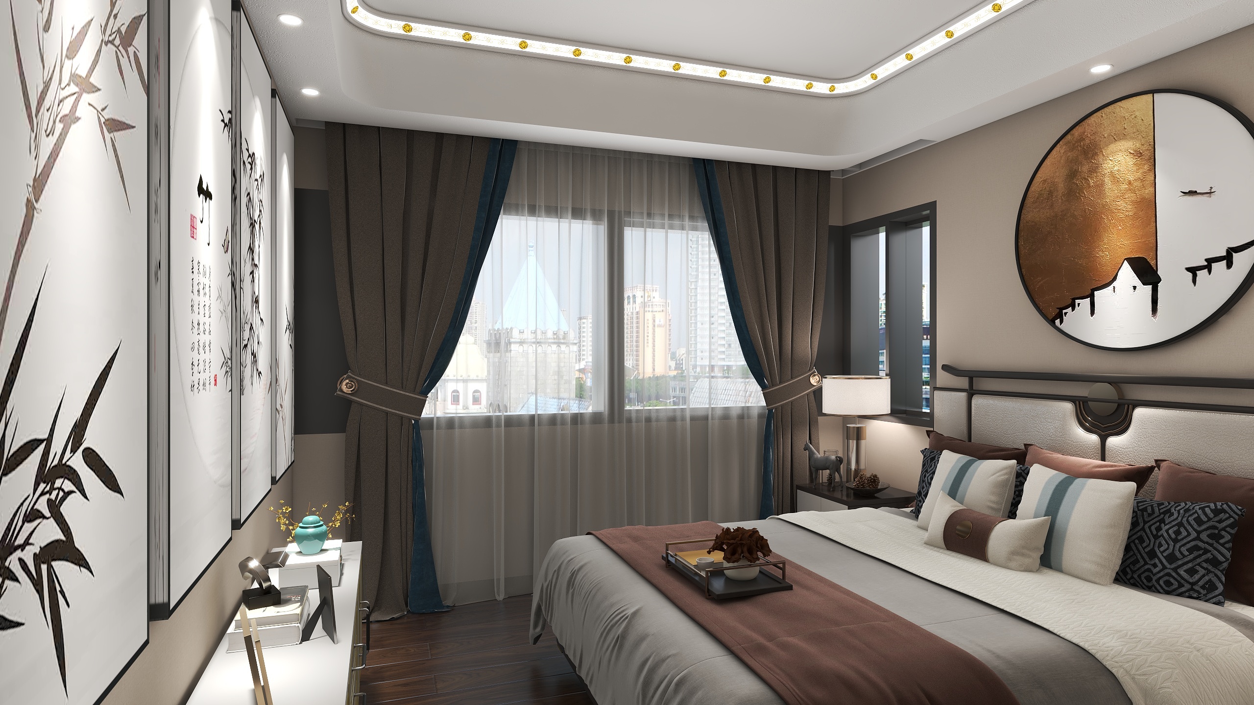 天马行空之疯马-聚亿玺悦府93M²装修效果图