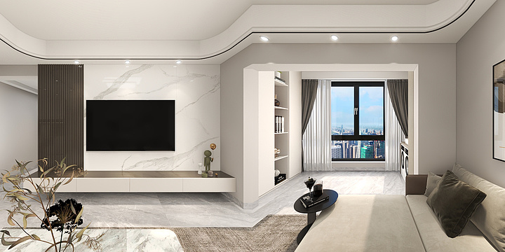 长不胖哈-奥园尚雅7-1-2304-装修设计方案