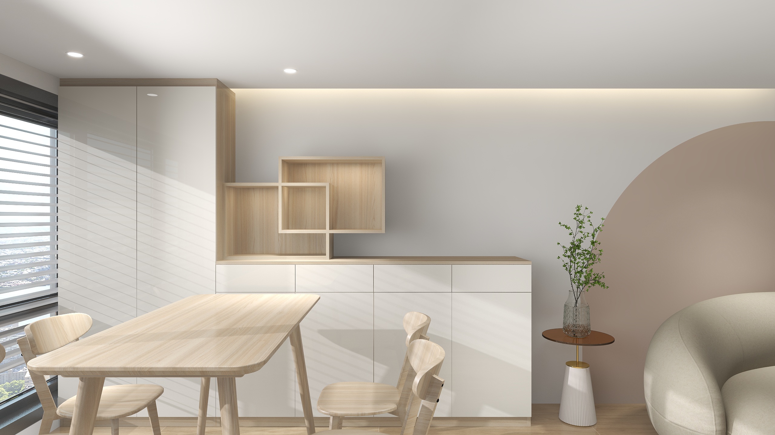 弹簧H-张小姐LOFT34平-装修设计方案