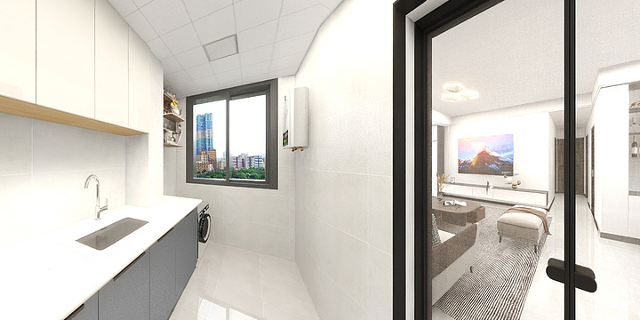 禾立设计-联发玺悦18栋1006-装修设计方案