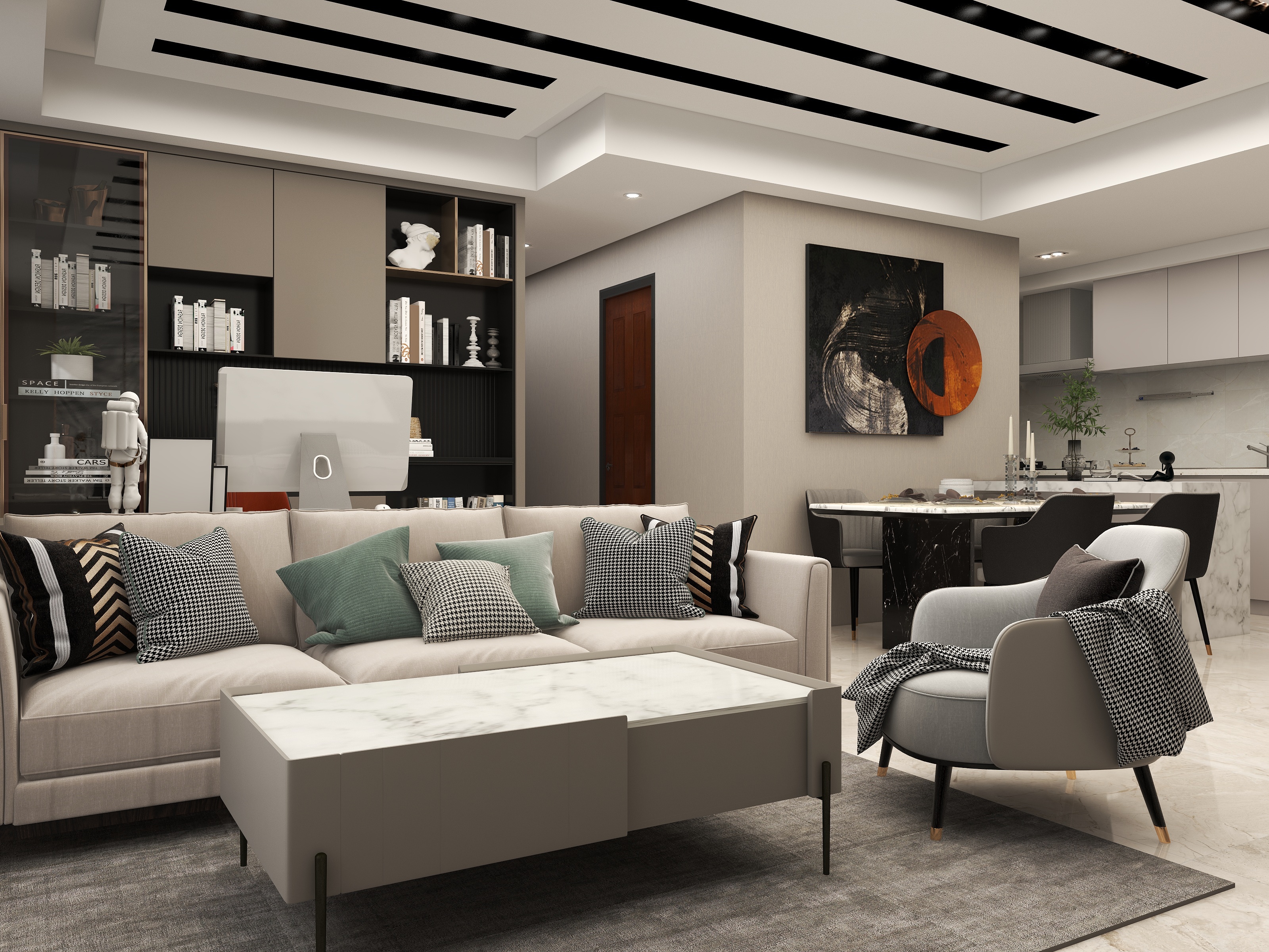 壹诺设计工作室-福乡至馥（泰伦斯）装修效果图