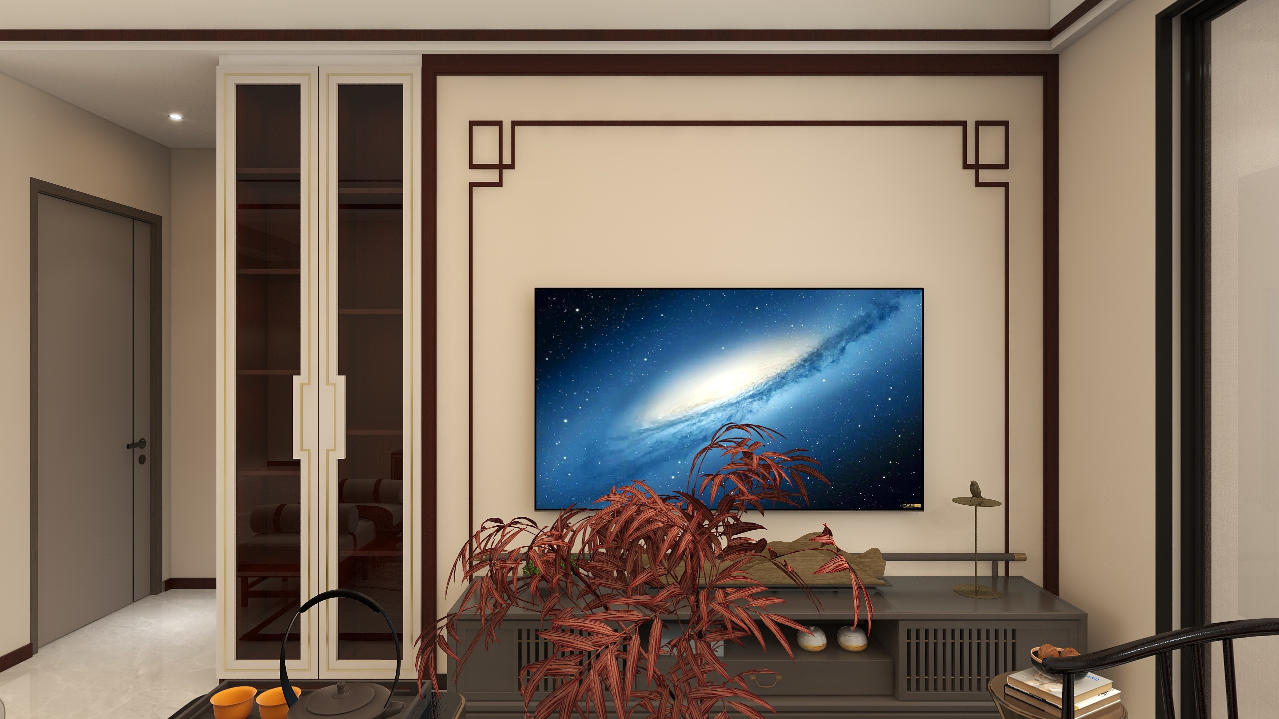 133****3391rBxp-85平三室俩厅新中式-装修设计方案