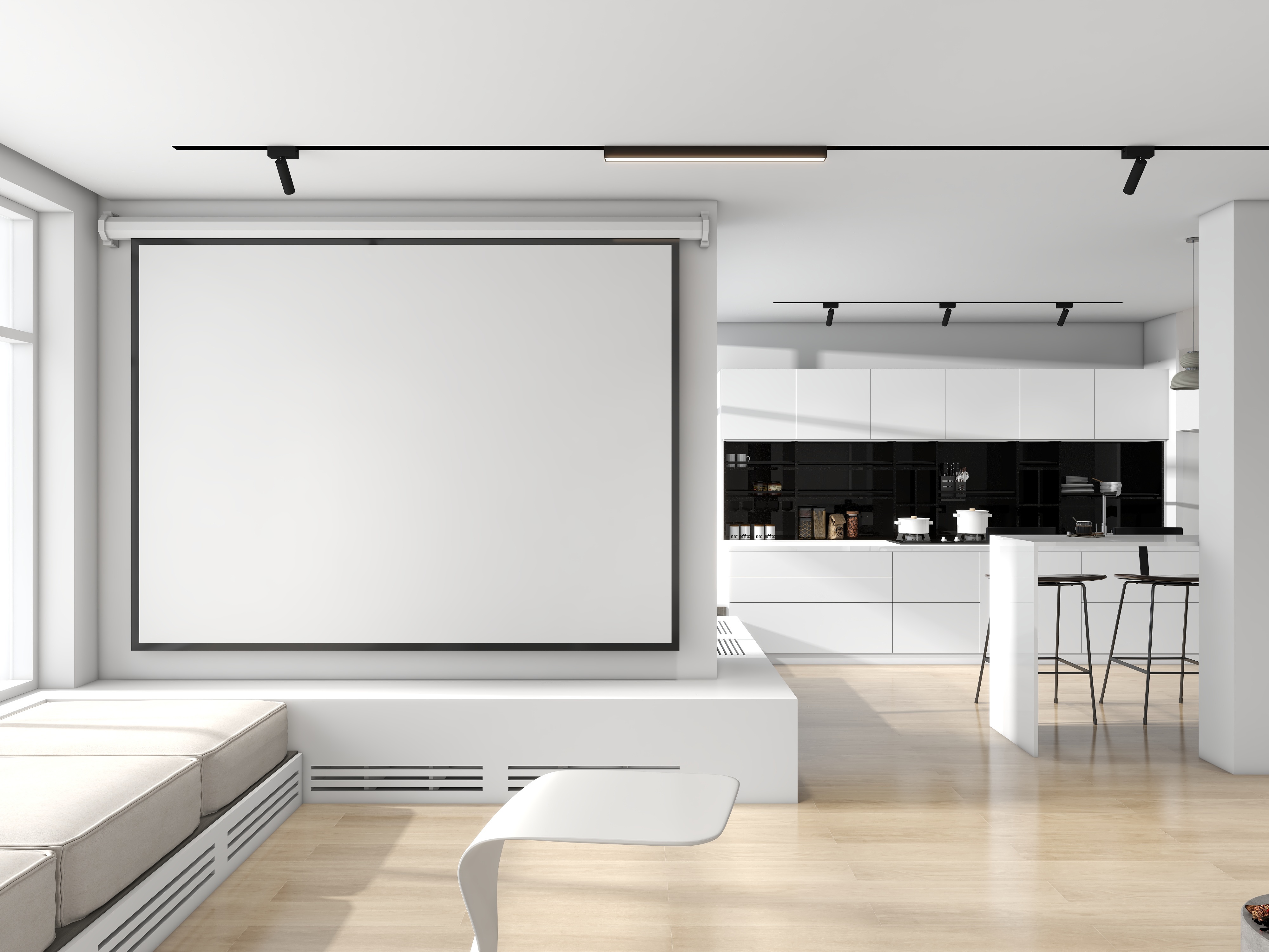 二锅头不是狗-冬日暖光｜浅色极简复式公寓-装修设计方案