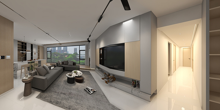 胡柯原创设计-哈啰小镇.dwg-装修设计方案