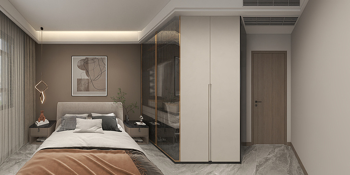 尚美空间艺术设计-都市风景-装修设计方案