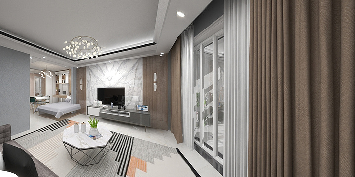 石林智铭装饰-智能设计体验户型-装修设计方案