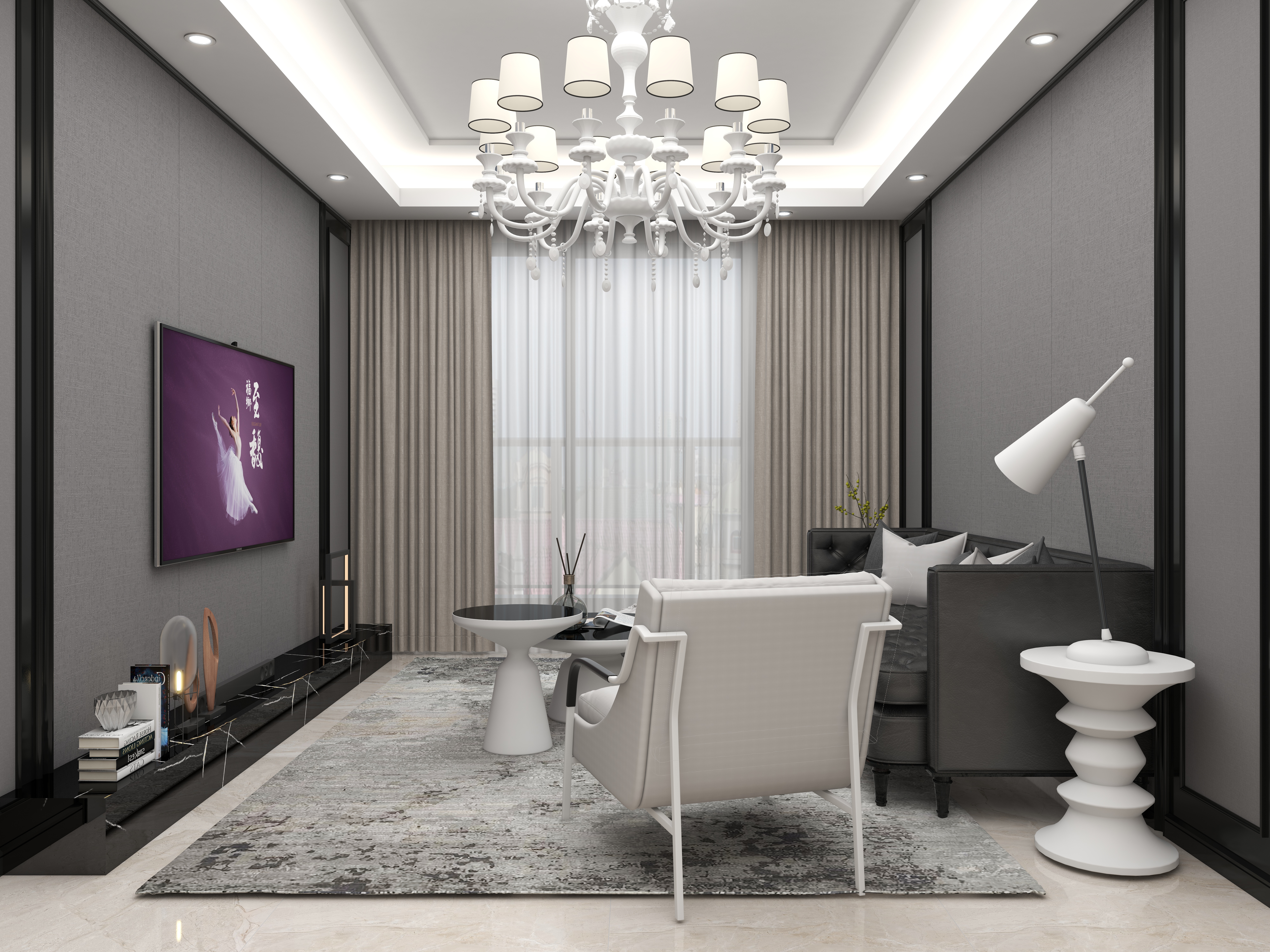 壹诺设计工作室-福乡至馥（A2）装修效果图